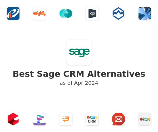 Best Sage CRM Alternatives