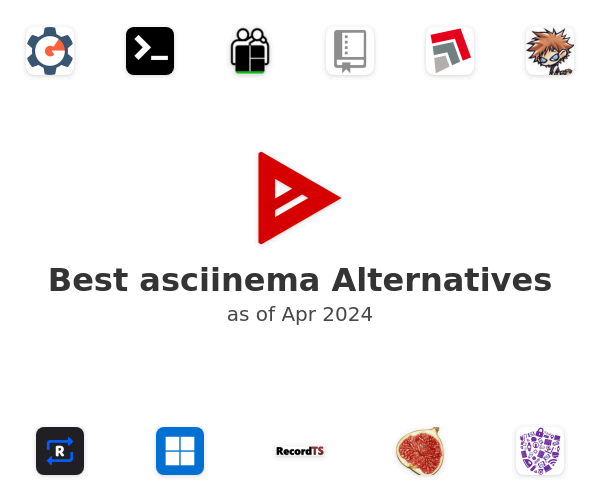 Best asciinema Alternatives