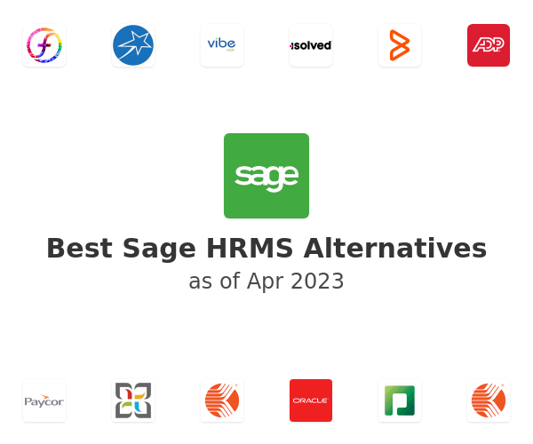 Best Sage HRMS Alternatives
