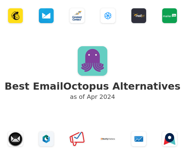 Best EmailOctopus Alternatives