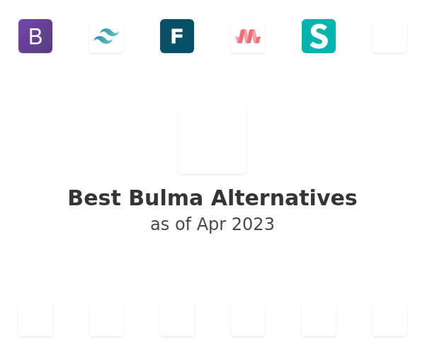Best Bulma Alternatives