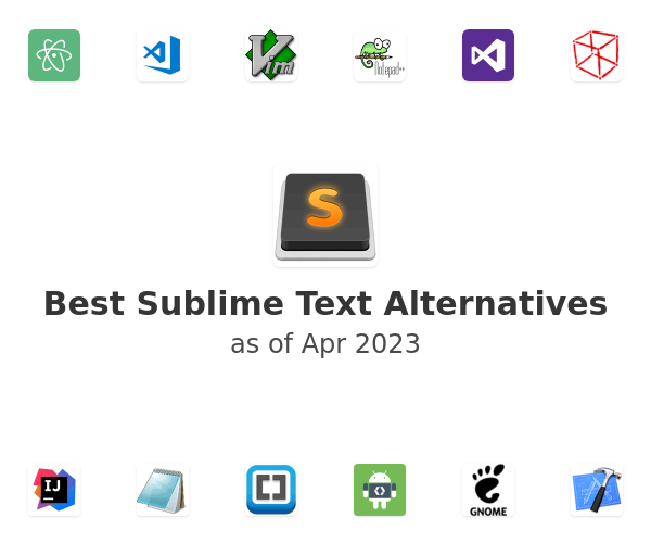 Best Sublime Text Alternatives
