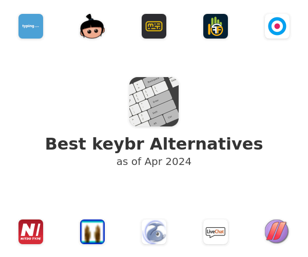 Best keybr Alternatives
