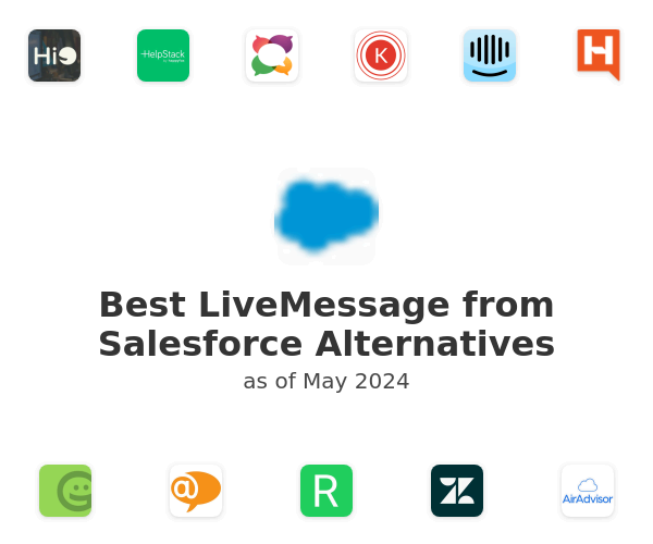 Best LiveMessage from Salesforce Alternatives