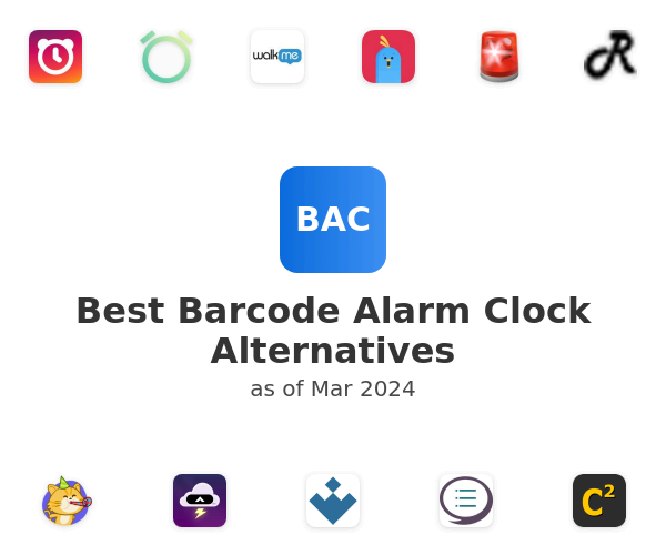 Best Barcode Alarm Clock Alternatives