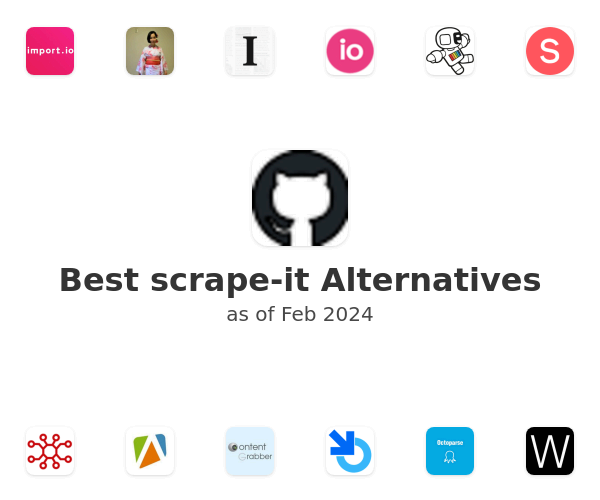 Best scrape-it Alternatives