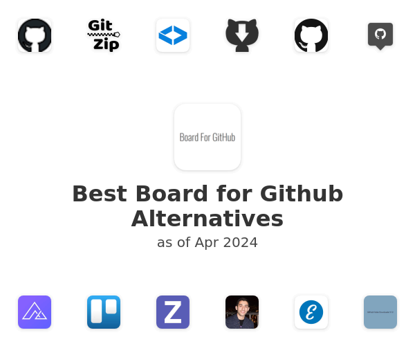 Best Board for Github Alternatives