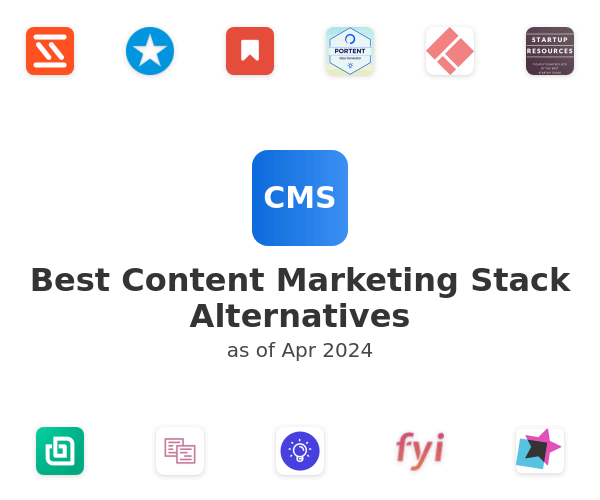 Best Content Marketing Stack Alternatives