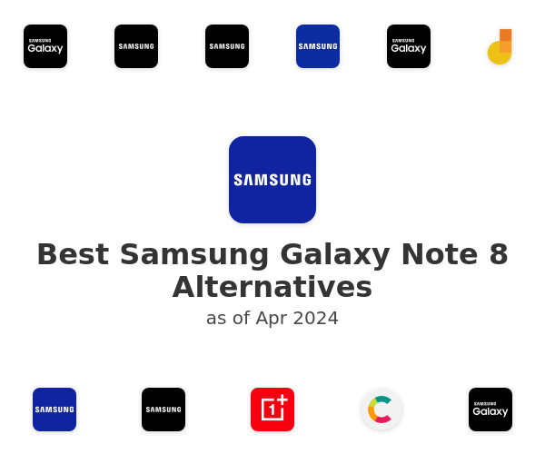 Best Samsung Galaxy Note 8 Alternatives