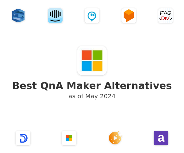 Best QnA Maker Alternatives