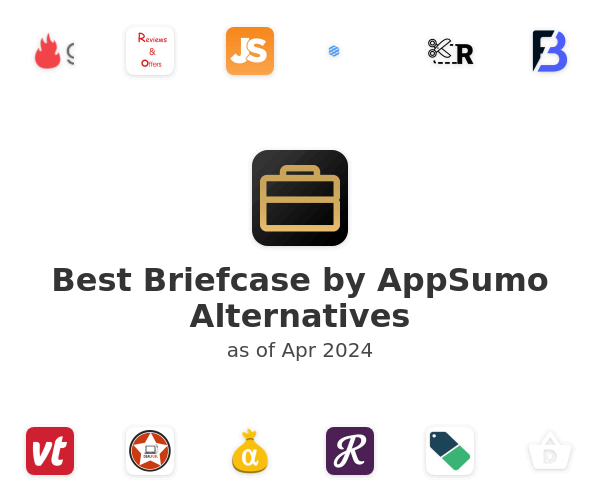 Best Briefcase by AppSumo Alternatives