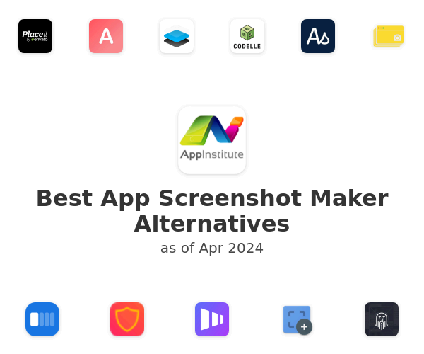 Best App Screenshot Maker Alternatives
