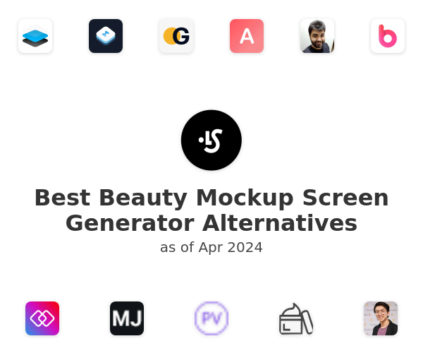Best Beauty Mockup Screen Generator Alternatives
