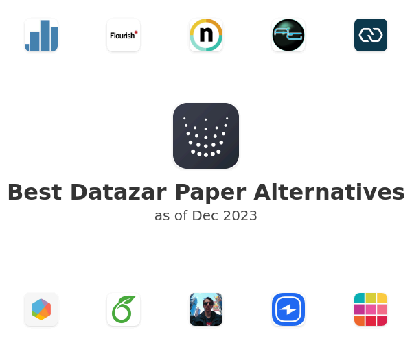 Best Datazar Paper Alternatives