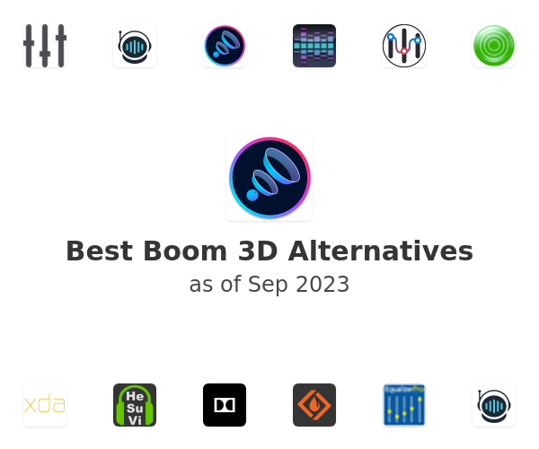 Best Boom 3D Alternatives