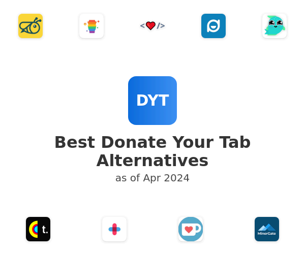 Best Donate Your Tab Alternatives