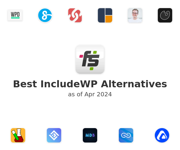 Best IncludeWP Alternatives