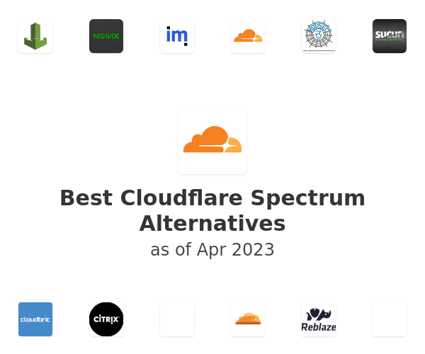 Best Cloudflare Spectrum Alternatives