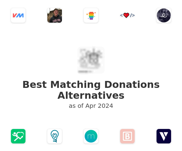 Best Matching Donations Alternatives