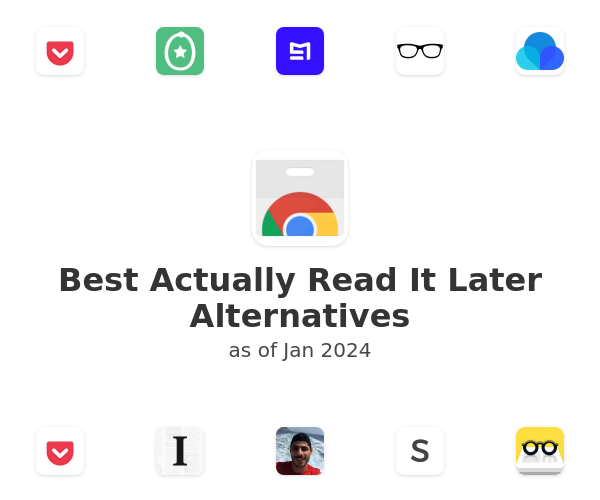 Best Actually Read It Later Alternatives