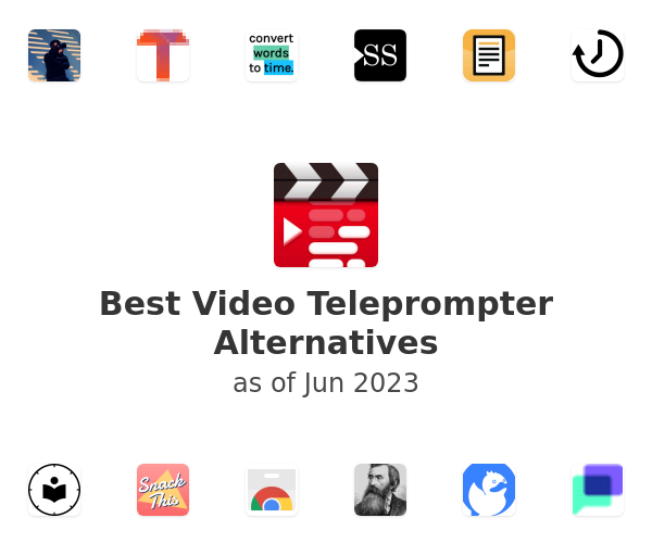 Best Video Teleprompter Alternatives