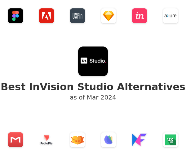 Best InVision Studio Alternatives