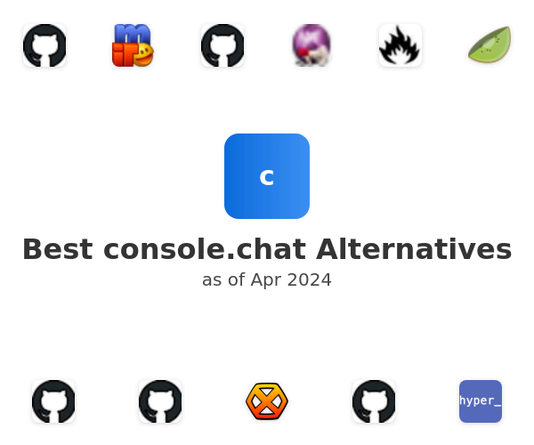 Best console.chat Alternatives