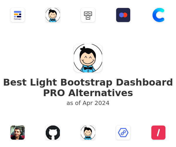 Best Light Bootstrap Dashboard PRO Alternatives