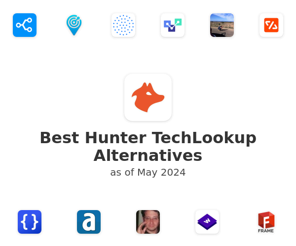 Best Hunter TechLookup Alternatives
