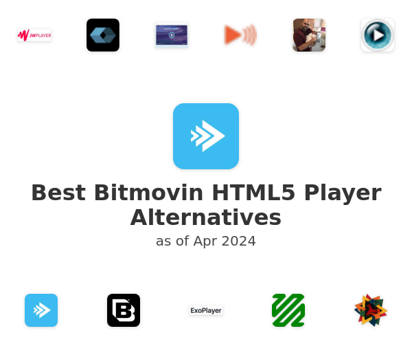 Best Bitmovin HTML5 Player Alternatives