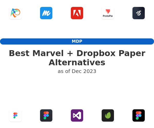 Best Marvel + Dropbox Paper Alternatives