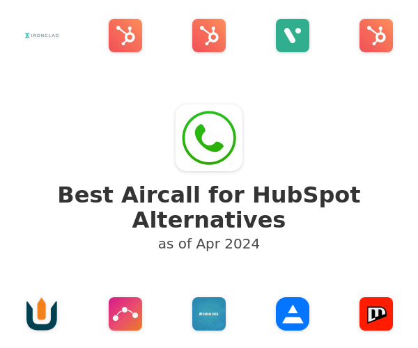 Best Aircall for HubSpot Alternatives