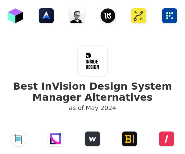 Best InVision Design System Manager Alternatives