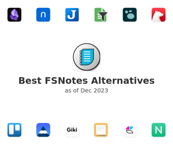 Best FSNotes Alternatives