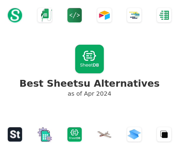 Best Sheetsu Alternatives