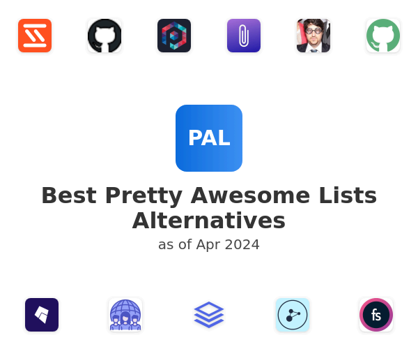 Best Pretty Awesome Lists Alternatives