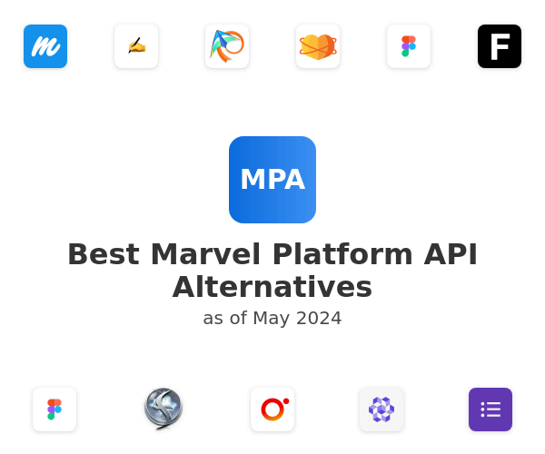 Best Marvel Platform API Alternatives