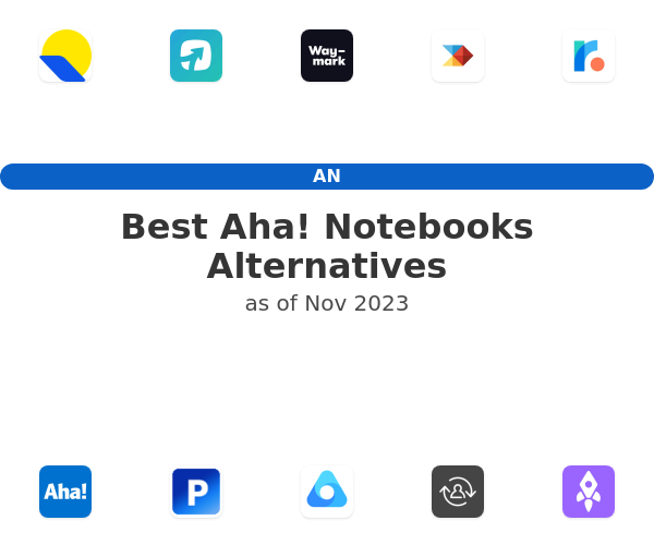 Best Aha! Notebooks Alternatives