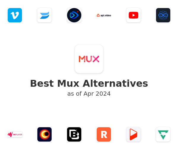 Best Mux Alternatives