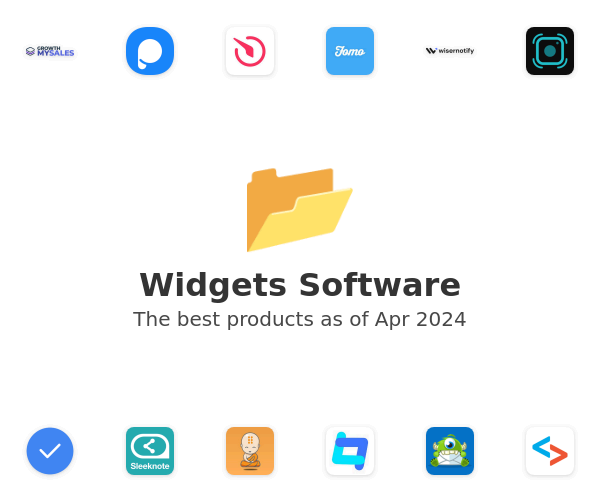 Widgets Software