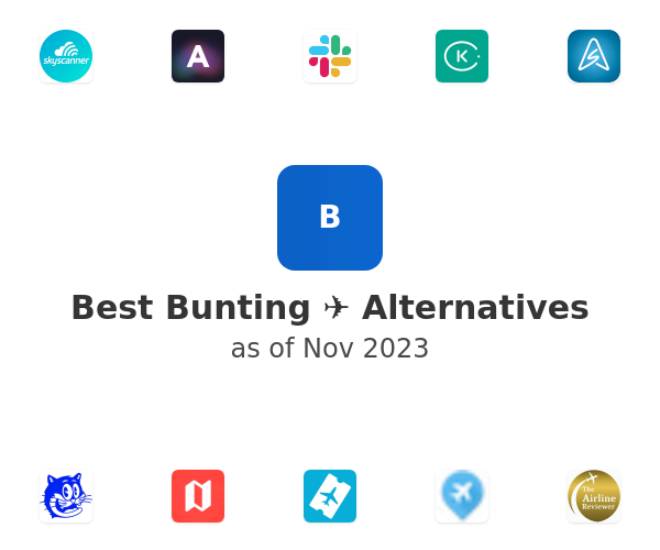 Best Bunting ✈️ Alternatives