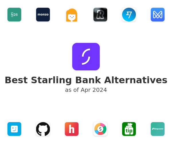 Best Starling Bank Alternatives