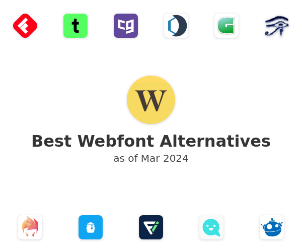 Best Webfont Alternatives
