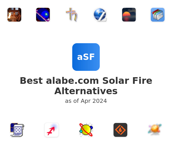 Best alabe.com Solar Fire Alternatives