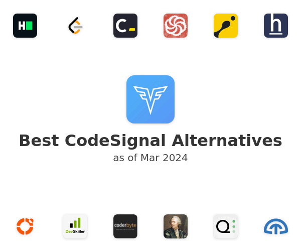 Best CodeSignal Alternatives
