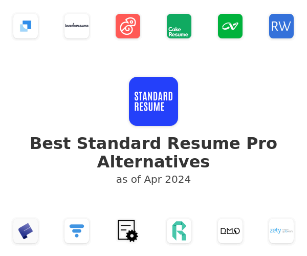 Best Standard Resume Pro Alternatives