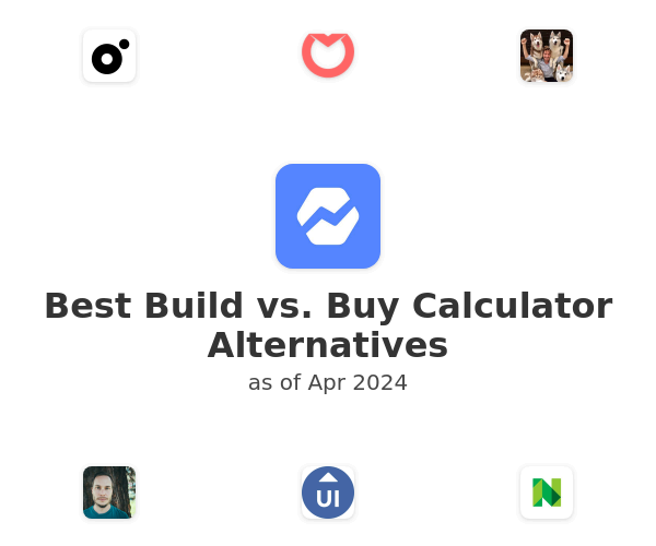 Best Build vs. Buy Calculator Alternatives