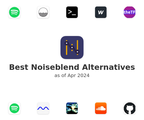 Best Noiseblend Alternatives