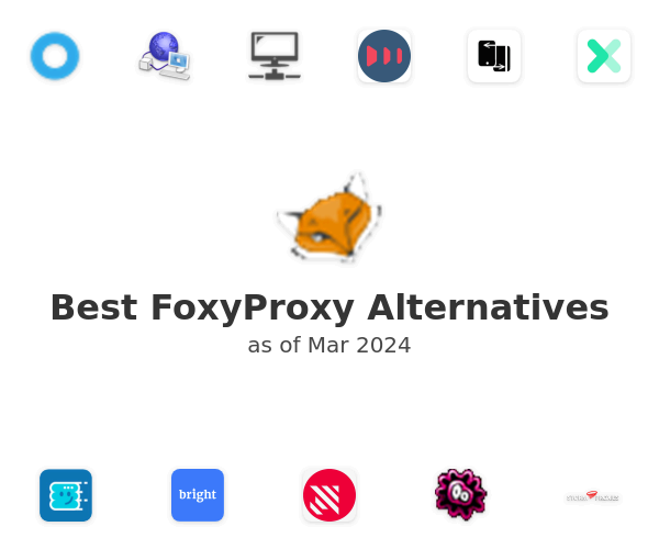 Best FoxyProxy Alternatives
