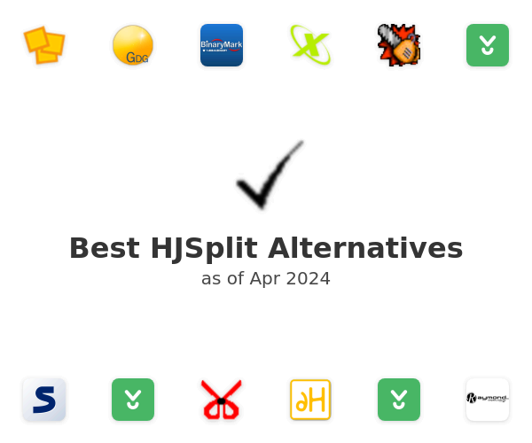 Best HJSplit Alternatives